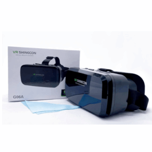Shinecon G06A 3D Virtual Reality Headset for 4.5-7.0 Inch Smartphones with Adjustable Goggles and High-Resolution Lenses
